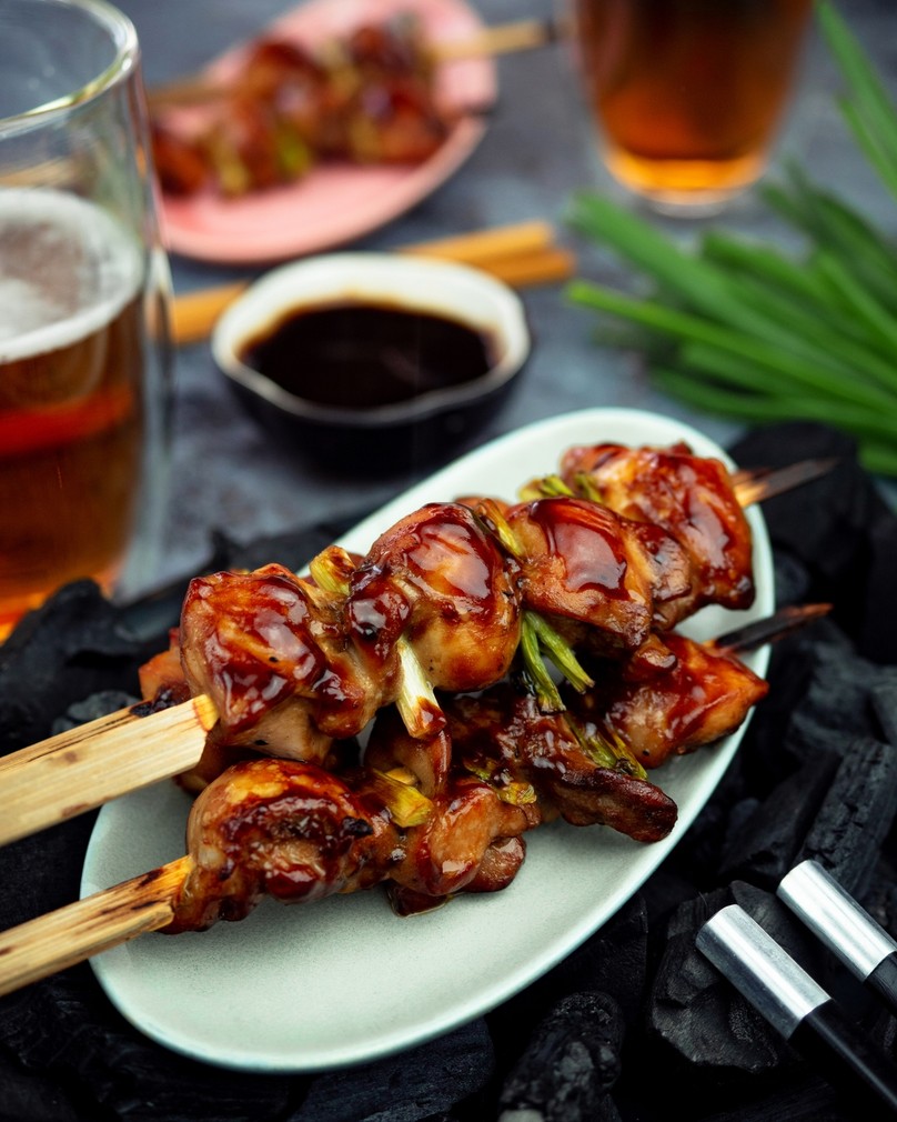 Yakitori, japońskie szaszłyki z kurczaka