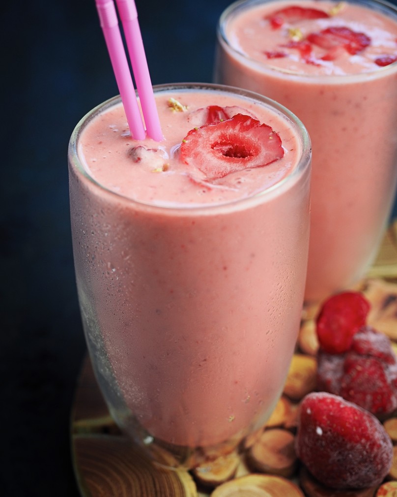 Klasyczne truskawkowe smoothie