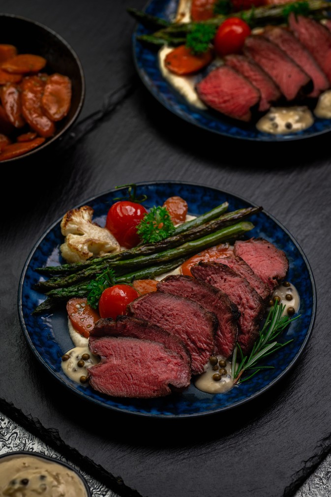 Stek filet mignon sous vide