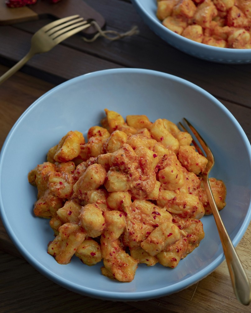 Gnocchi z gorgonzolą i ndują