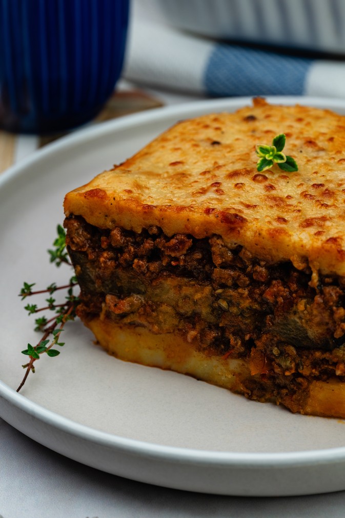 Musaka (grecka zapiekanka z bakłażanem)