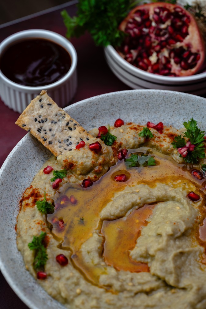 Baba ghanoush (pasta z bakłażana)