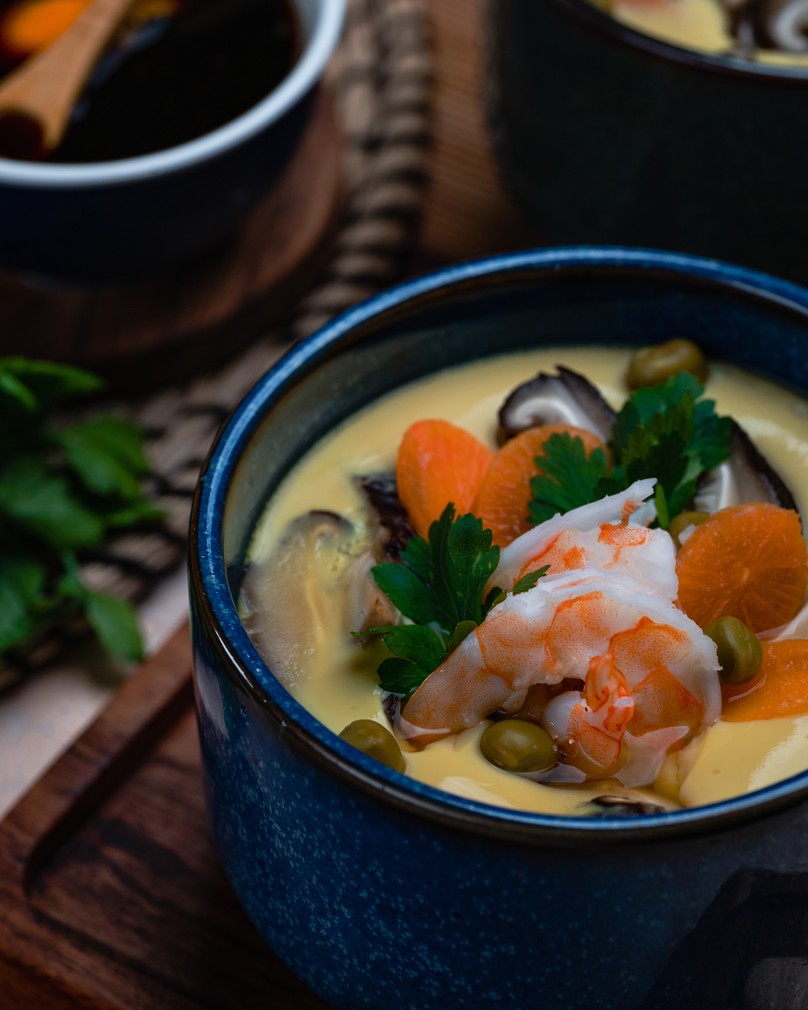 Chawanmushi (japoński krem jajeczny na parze)